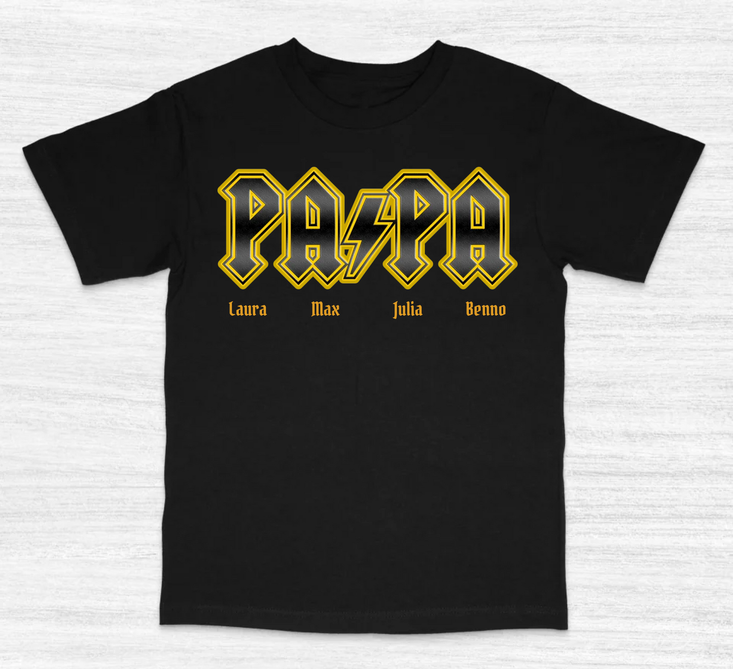 Papa Rock Star – Shirt Unisex