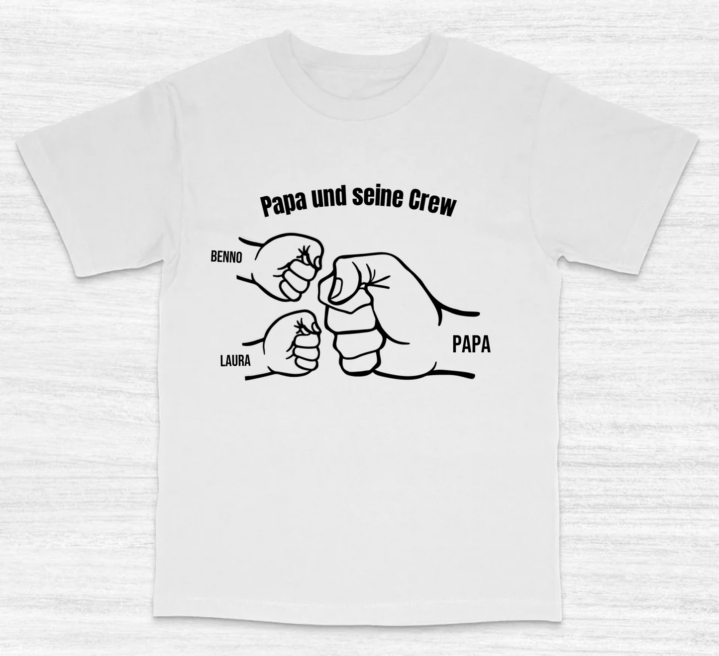 Papa und seine Crew – Shirt Unisex