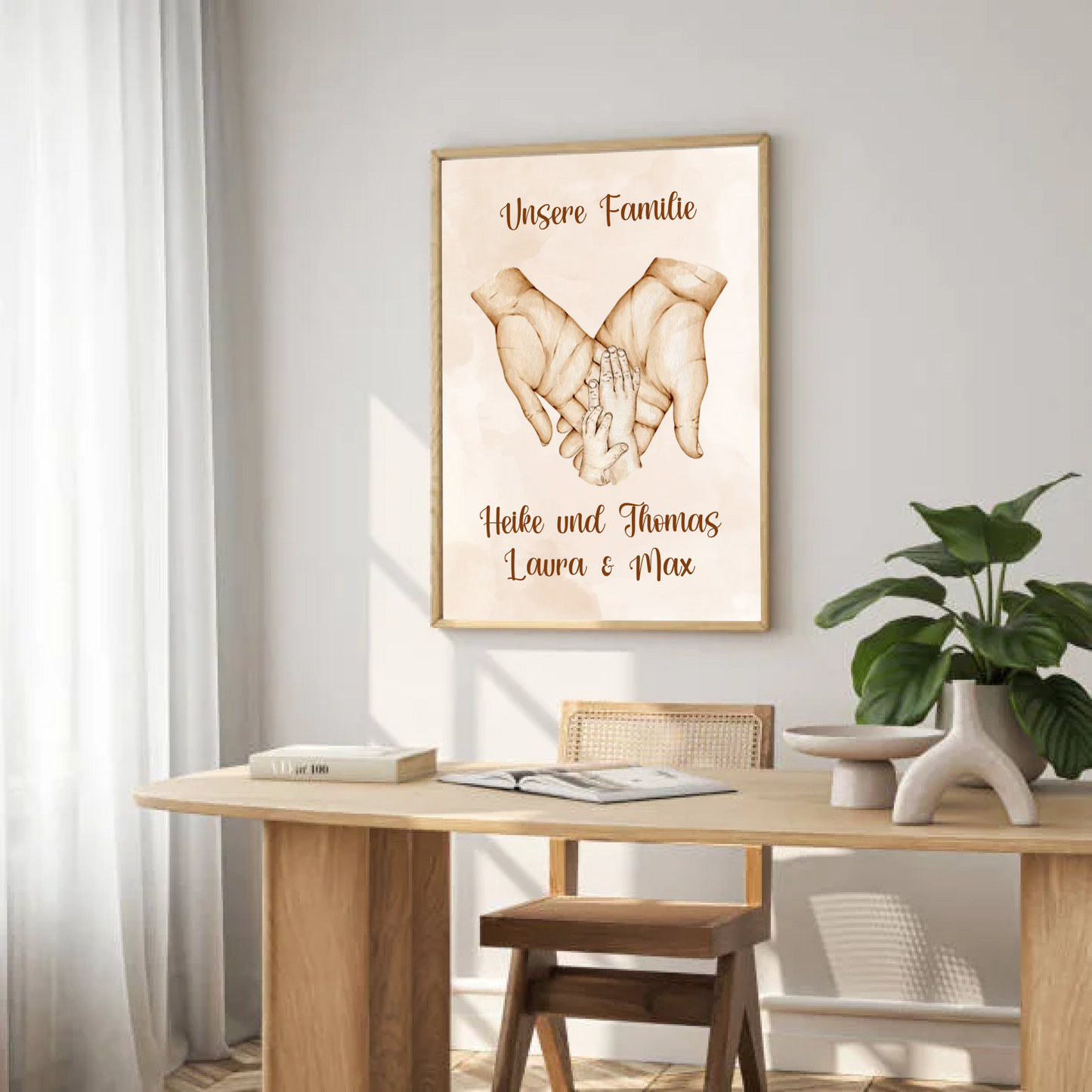 Personalisiertes Poster "Familie"