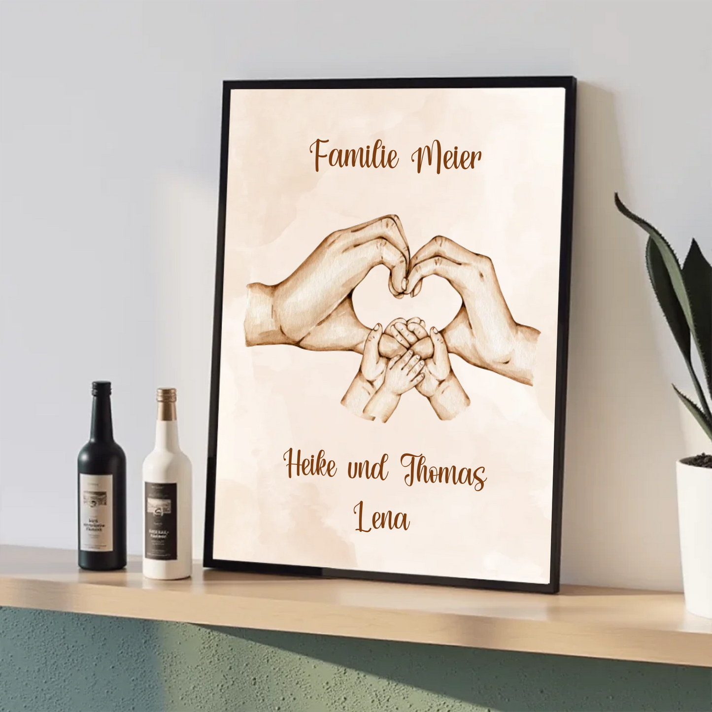 Personalisiertes Poster "Liebe"